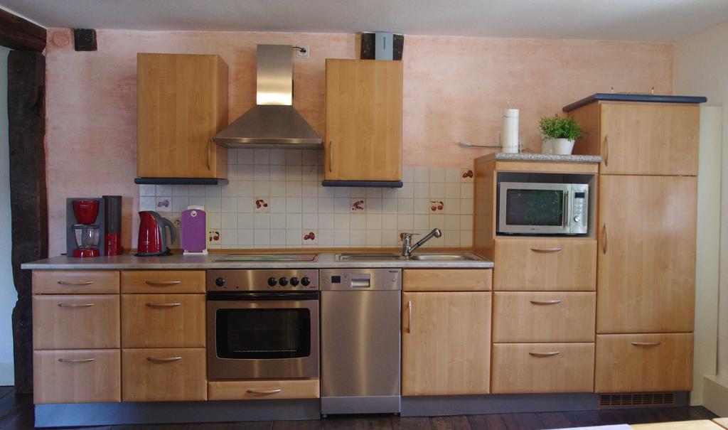 Ferienhaus Zur Altlayer Post Lägenhet Exteriör bild